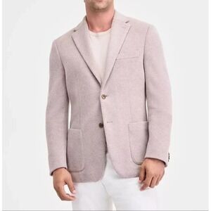 Michael Kors Mens Classic fit Sport Coat Blazer 46S Dusty Rose Pink  Stretch